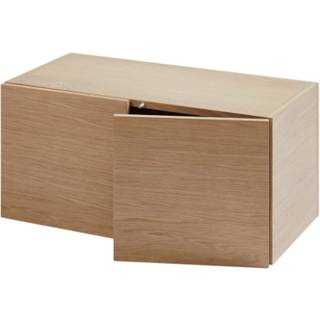 Woud Elevate 2-door cabinet Oak