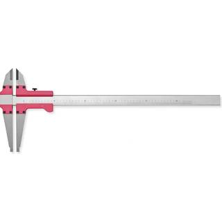 Aluminium dobbeltkæbet skydelære 500x0,05 mm (kæbe 90/150 mm)