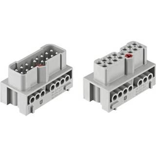 Harting Indsats han eco 14 pol han-stik m.skrue