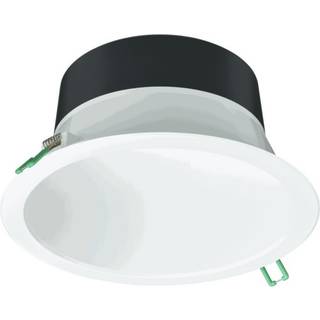 Philips LED downlight Coreline DN142B Aluminium Hvid 19.2W 2300lm 60D - 840 kold hvid | Udsnit 200mm - IP54 - Hvid Reflektor