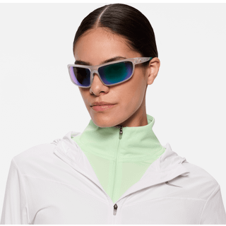 Nike Mand NIKE WINDTRACK RUN EV24003 902 Solbriller Bio-injekt Transparent Grøn Firkantet Normal Spejl