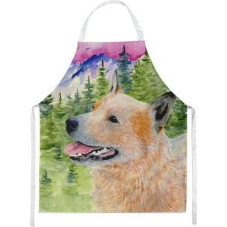 """"Caroline's Treasures SS8335APRON Australian Cattle Dog Apron Large Multicolor""""
