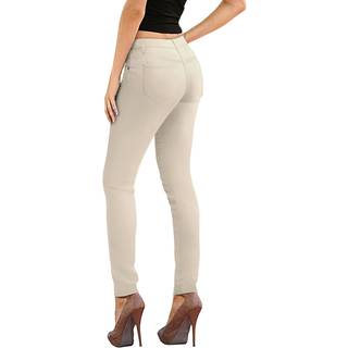 Womens Skinny Fit Stretch Twill Pant P31710SK Winter Whi 7