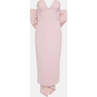 Rebecca Vallance Bridal Annabelle strapless midi dress - pink - XS