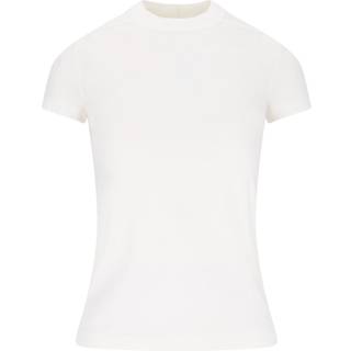 Rick Owens Cropped cotton jersey T-shirt - white - XXS