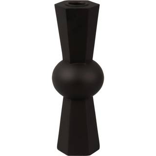 Lysestage Geo Count sort H.20 cm