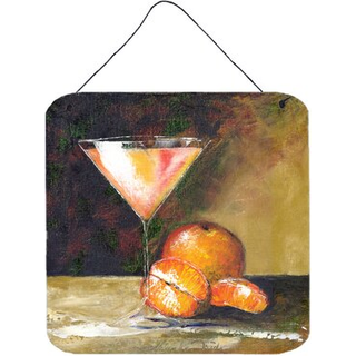 """" Caroline's Treasures Orange Martini af Malenda Trick Wall eller Door Hanging Prints TMTR0036DS66 6HX6W Multicolor """"