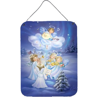 """" Caroline's Treasures Angels omkring trævæggen eller døren hængende tryk APH6028DS1216 16HX12W multicolor """"