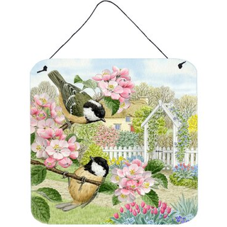 """" Caroline's Treasures kul bryster af Sarah Adams Wall eller Door Hanging Prints ASAD220ADS66 6HX6W Multicolor """"