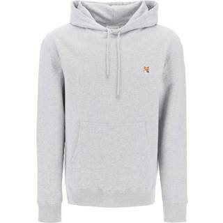 Maison Kitsune Fox Head Hoodie Grey