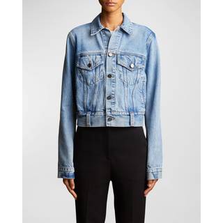 Khaite Rizzo denim jacket - blue - L