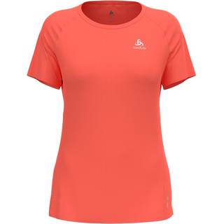 Odlo Essential Chill-Tec Crew Neck Running Shirt Women - Orange, Size S - orange