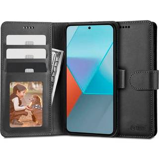 Xiaomi Redmi Note 13 (4G) Tech-Protect Flip Wallet m. Pung - Sort