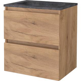 Sanibell Basicline baderumsmøbel 60x46cm, Whiskey eg