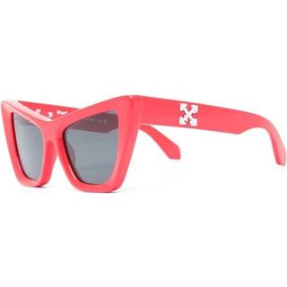 Off-Hvid EDVARD 12507 Standard Solbriller Kvinder Rød - Red - Standard