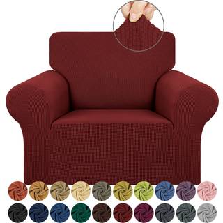 Kekuou Stretch Single Sofa Slipcover 1 Piece Couch Sofa Cover (32 """"-55 """") M?belbeskytter 1 personers sofa med elastisk bund til b?rn Pet.jacqua