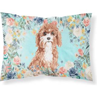 """" Caroline's Treasures Cavapoo Fabric Standard Pillowcases multicolor """"