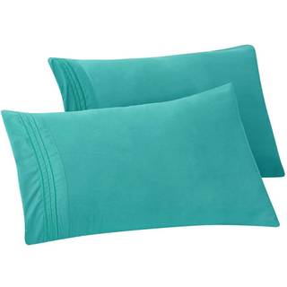 Elegant Comfort Premium Hotel Kvalitet 2-delt Pillowcase Set Luxury & Softest 1500 Threat Count Egyptian Quality Bedding Pillowcases Wrinkle and