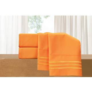 Elegant komfort Luksus 4 -delt sengeskilt s?t - Luksus senget?j 1500 premium hotel kvalitet mikrofiber rynke resistent cool og ?ndbar let elastis
