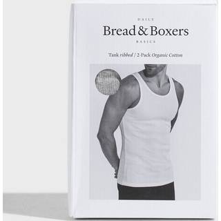 Bread and Boxers Ribbed Tank Top 2-pak - Grey - Medium * Kampagne *
