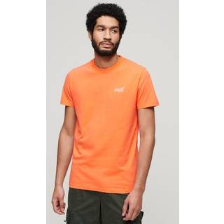 SUPERDRY ESSENTIAL LOGO EMB TEE - Orange