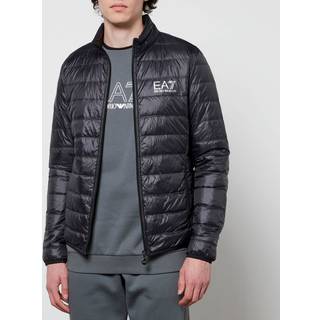 EA7 Herren Daunenjacke schwarz unifarben