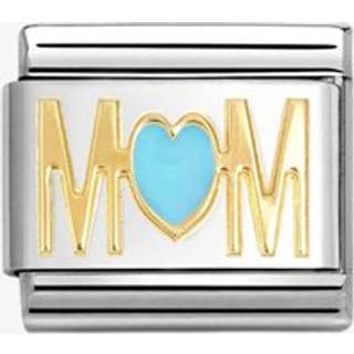 Nomination Blue Heart Mum Charm