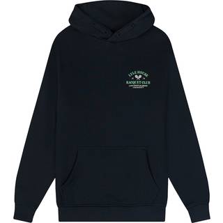 Lyle And Scott Drengenes Racquet Club Grafisk Hoodie Z271 Mørkeblå