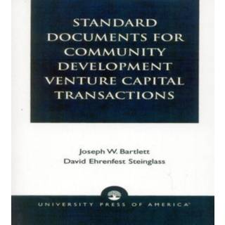 Standard Documents for Community Development Venture Capital Transactions