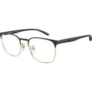 Emporio Armani EA1135D Asian Fit 3375 55 Briller Mænd Guld - Pale Gold - 55mm