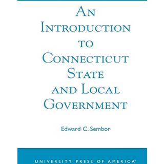 An Introduction to Connecticut State and Local Government