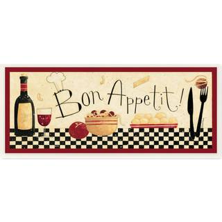 Stupell hjem d? Cor bon appetit k?kkenv?g plak 7 x 0,5 x 17 stolt fremstillet i USA