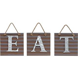 Spis tegn - k?kkenskilte V?gindretning K?kkendekorationer V?g Rustik h?ngende v?gindretning Primitivt landhus Home and Kitchen Decor Galvanized M