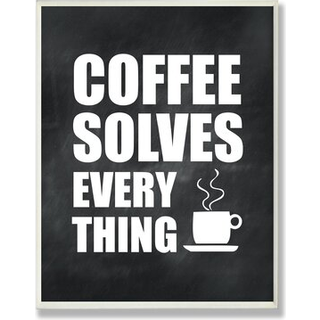 Stupell hjem d? Cor kaffe l?ser alt k?kkenv?g plak 10 x 0,5 x 15 stolt fremstillet i USA