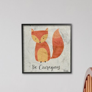 Kids Room af Stupell v?re modig r?v indrammet giclee -teksturiseret kunst