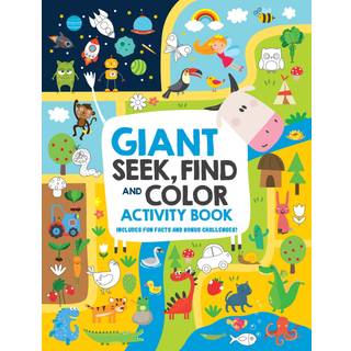 Giant Seek, Find and Color Activity Book