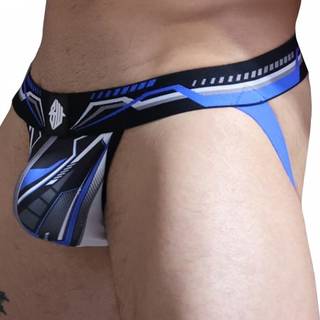 Breedwell Cyber Nights Jock - Black - Blue