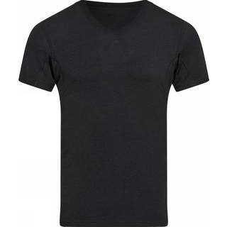 JBS Of Denmark svedabsorberende T-shirt i sort til herre | V-hals