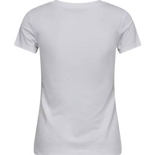 Slim Cotton Logo T-shirt - White - XS