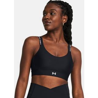 bh Under Armour UA Infinity Mid 2.0 Rib Bra-BLK 1385433-001 Størrelse L D-DD