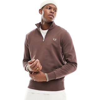 Fred Perry Herren Troyer braun unifarben