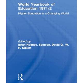 World Yearbook of Education 1971/2