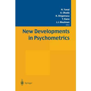 New Developments in Psychometrics