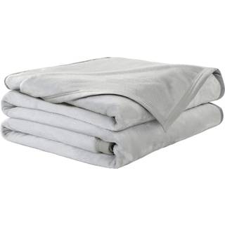EASELAND Soft King Size t?ppe Hels?son Varm Microplush Letv?gts termisk fleece t?pper til sovesofa 90x108 tommer S?lvgr?