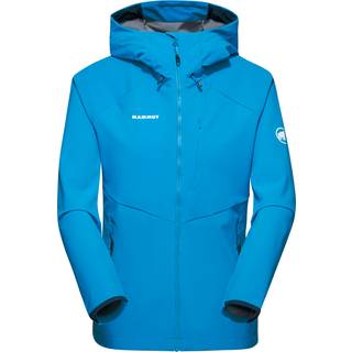 Mammut Women's Ultimate Comfort Softshell Hooded Jacket Softshelljakke Damer størrelse S farve blå