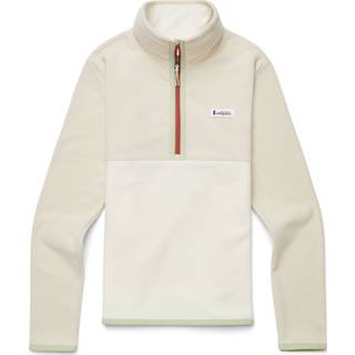 Cotopaxi Women's Amado Fleece Pullover Fleecesweatere Damer størrelse L farve beige/hvid