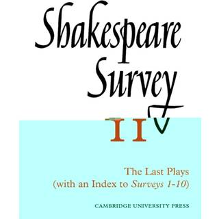 Shakespeare Survey With Index 1-10