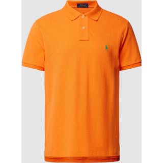 Polo Ralph Lauren Herren Polo-Shirt orange Slim Fit