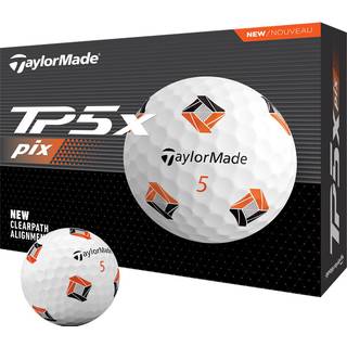 Taylormade TP5x pix 3.0 (2024) Golfbolde - Hvid