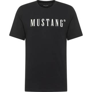 MUSTANG Herren T-Shirt schwarz